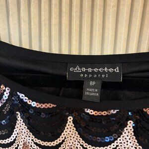 Connected, S8, fitted beaded dress